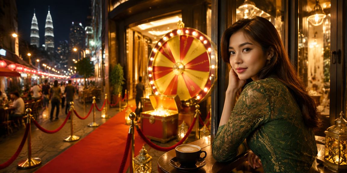 Roulette bernuansa Hari Raya di Kuala Lumpur dadu